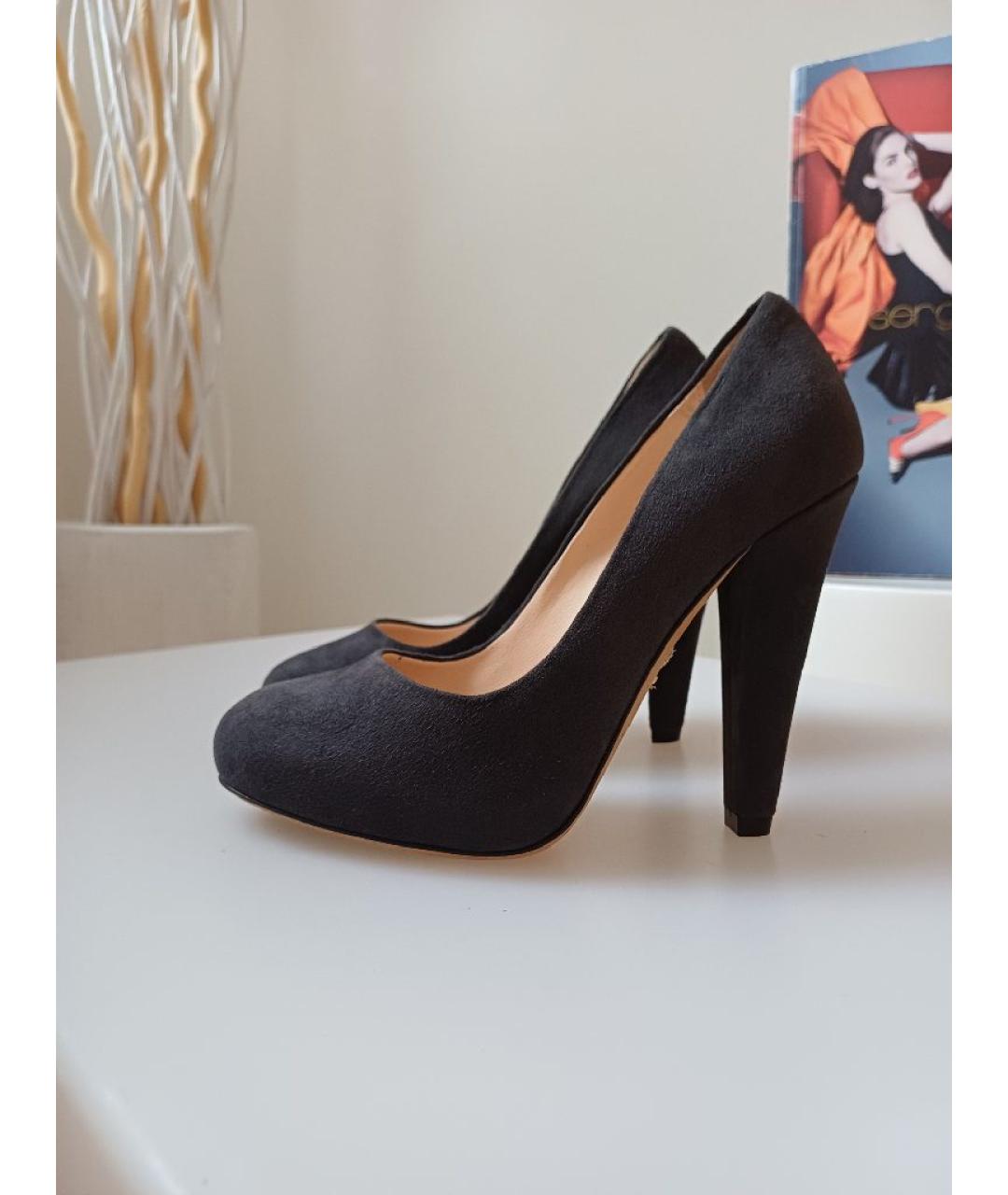 BALLY Серые замшевые туфли, фото 2