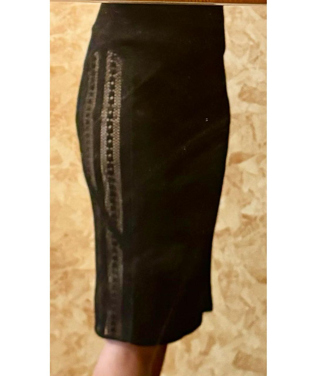 GIVENCHY Черное полиэстеровое коктейльное платье, фото 5