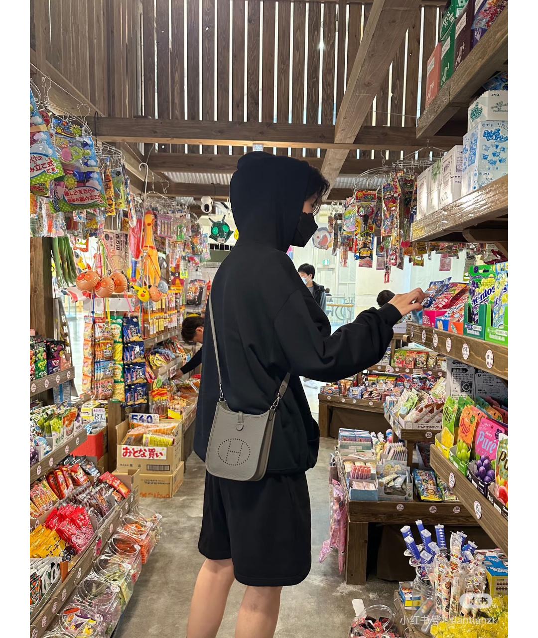 HERMES Серая кожаная сумка через плечо, фото 6