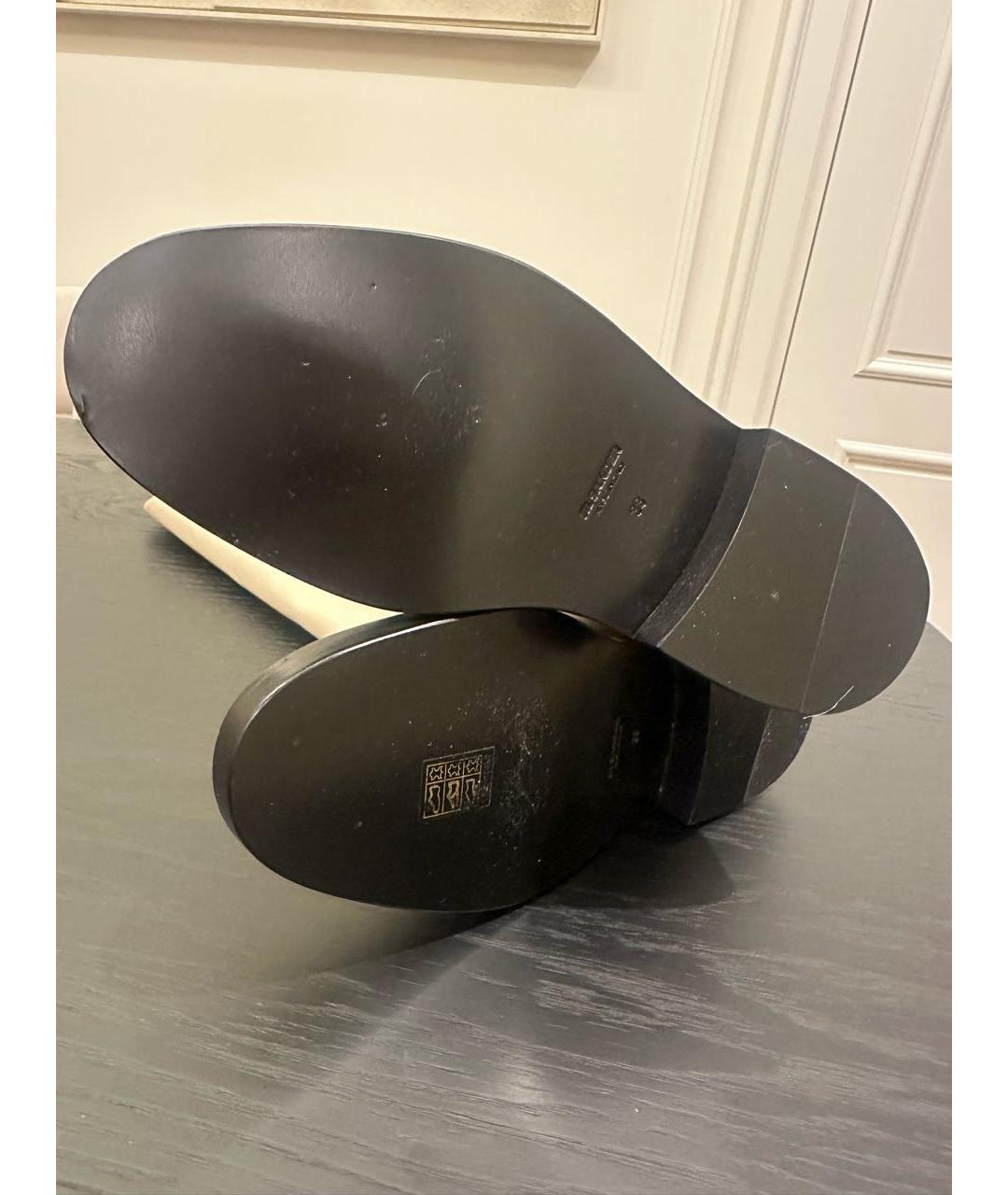 JIL SANDER Белые кожаные сапоги, фото 6