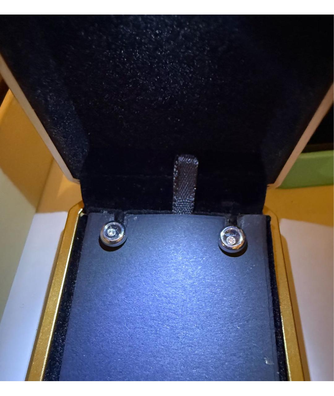 CHOPARD Белые серьги из белого золота, фото 3