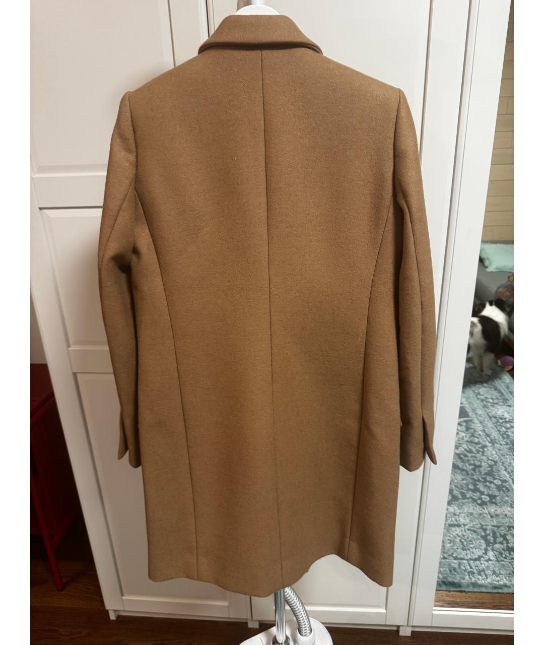 STELLA MCCARTNEY Бежевое шерстяное пальто, фото 2