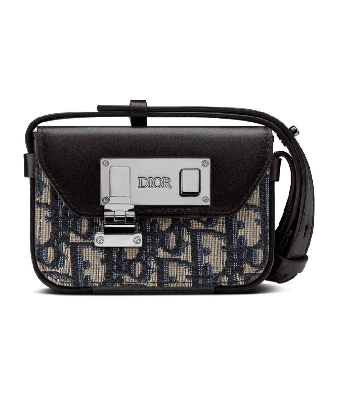 CHRISTIAN DIOR Черная сумка на плечо, фото 1