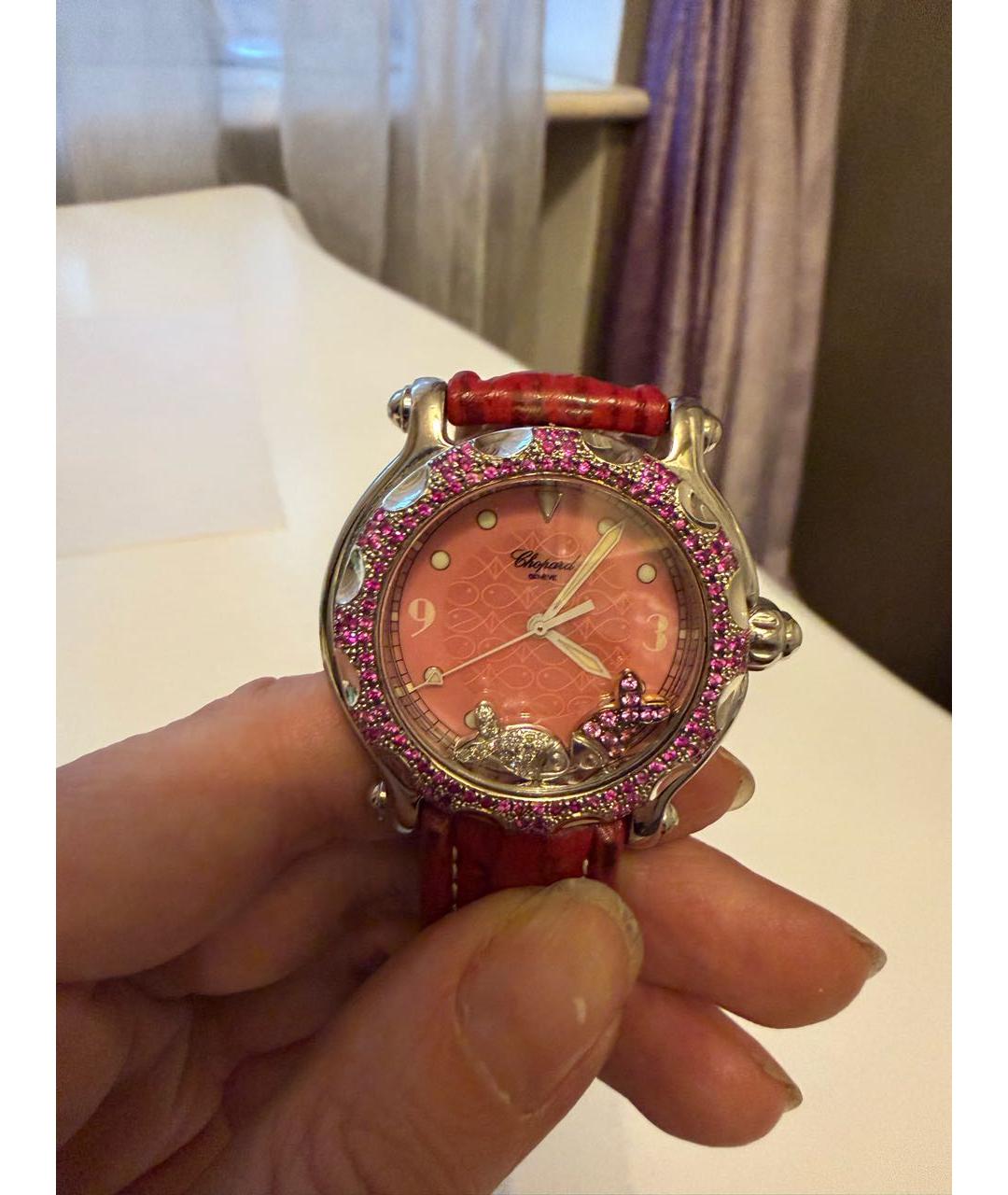 CHOPARD Белые часы из белого золота, фото 4