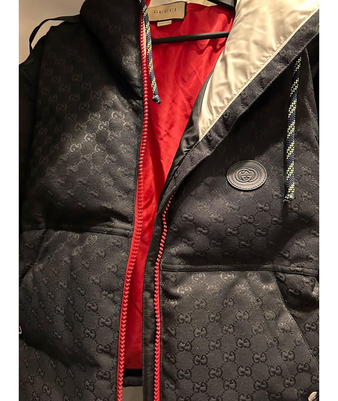 GUCCI Темно-синий пуховик, фото 3