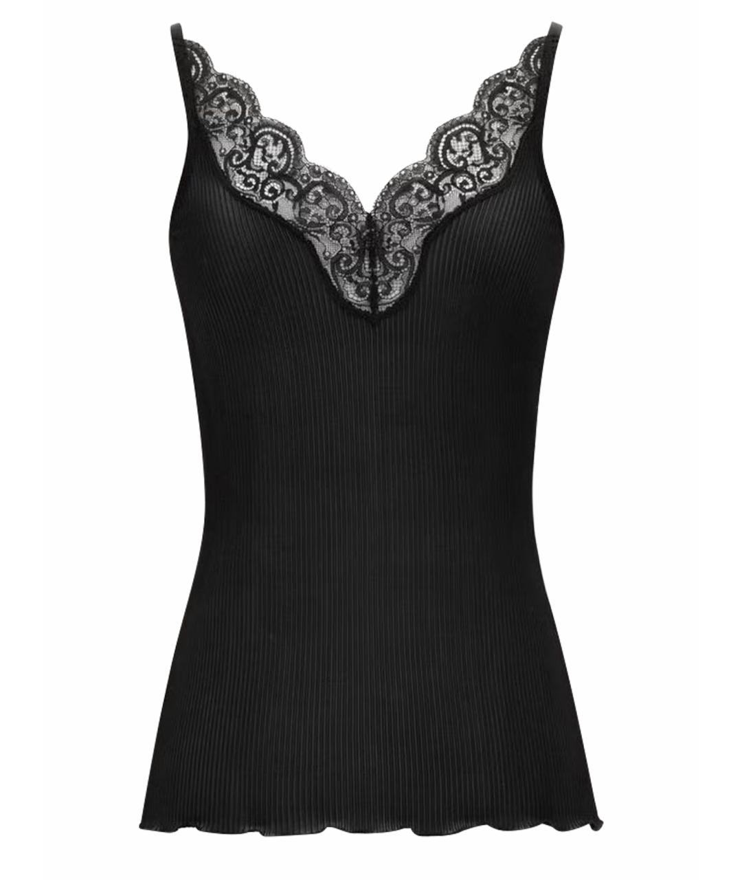 SAINT LAURENT Черная майка, фото 1