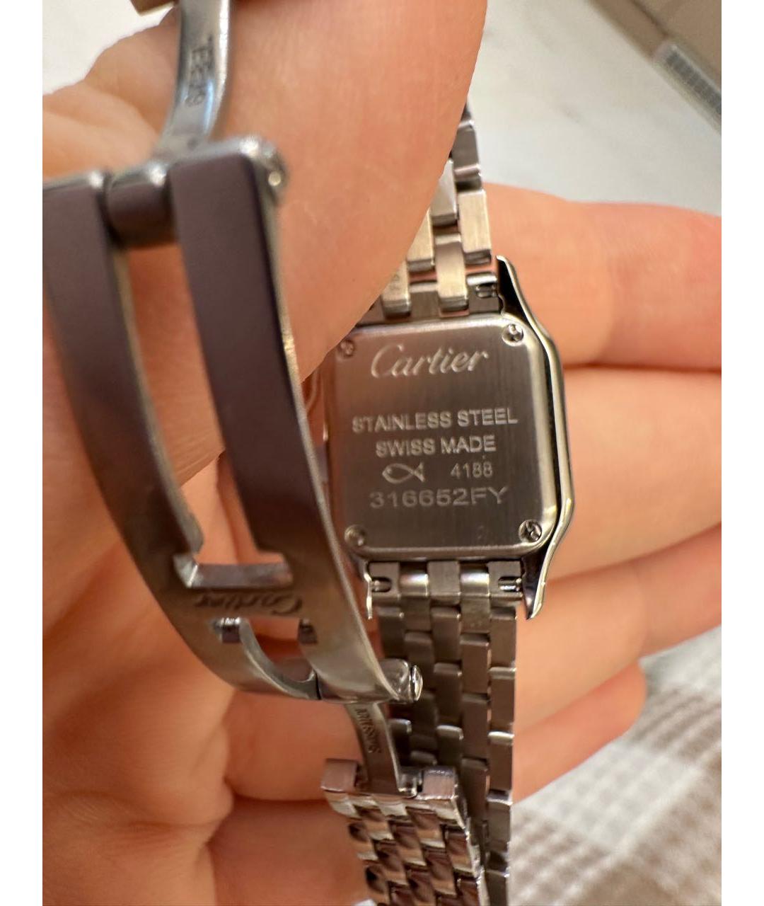 CARTIER Серебряные часы, фото 3