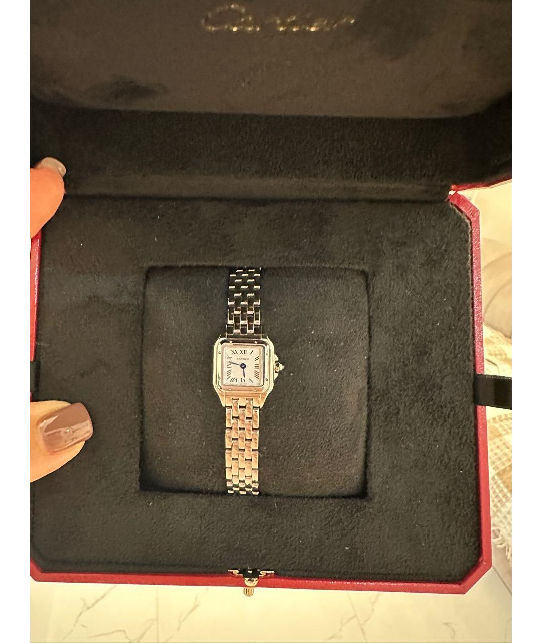 CARTIER Серебряные часы, фото 2