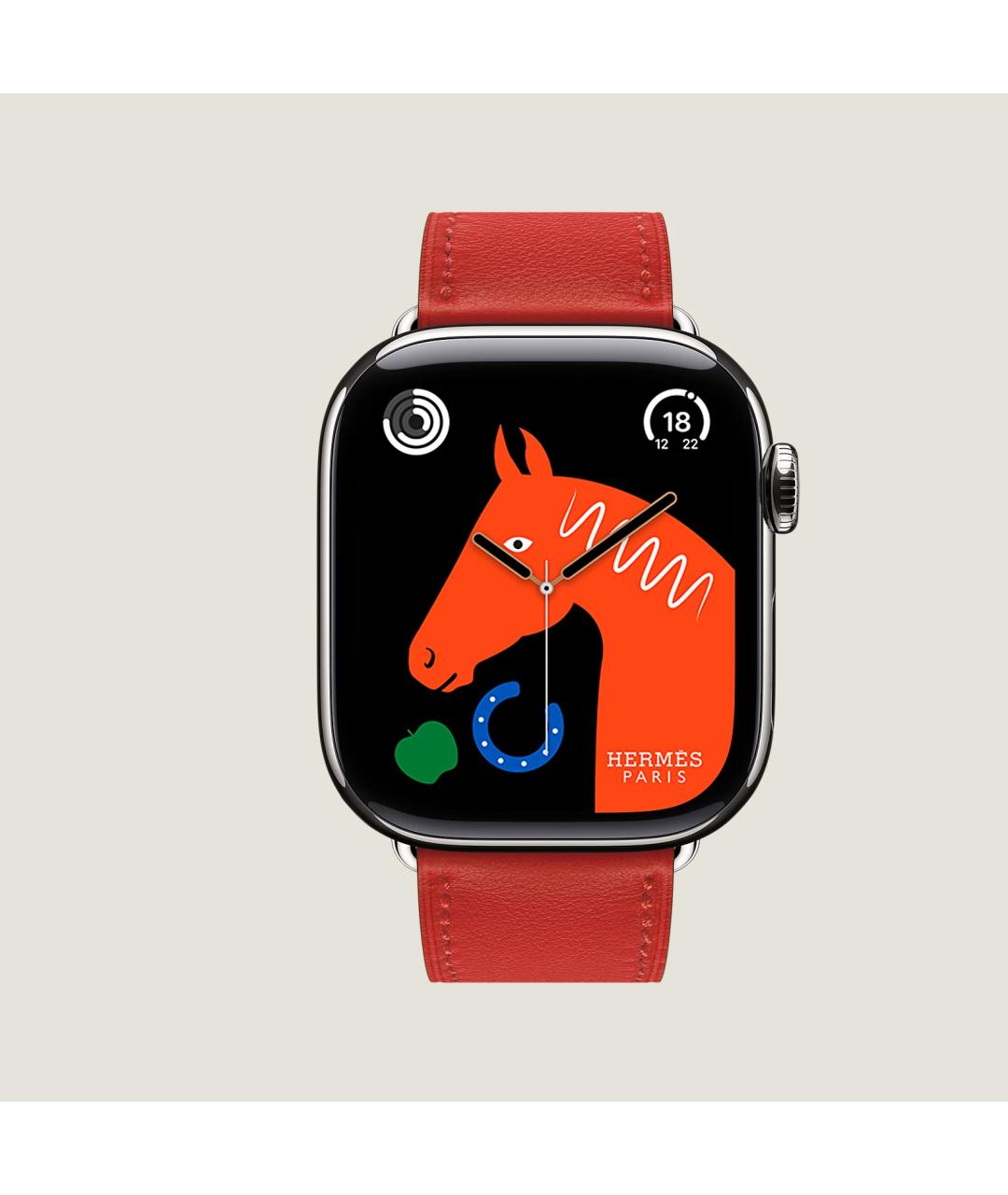 HERMES Серые титановые часы, фото 6