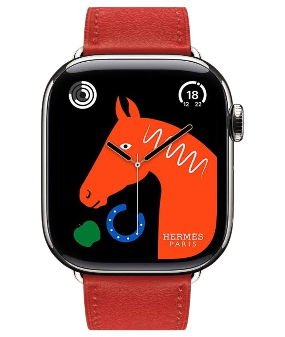 HERMES Серые титановые часы, фото 1