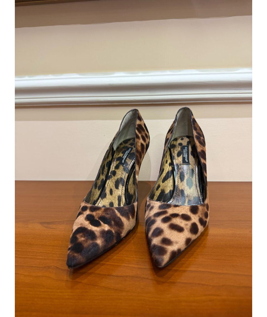 DOLCE&GABBANA Коричневые туфли, фото 2