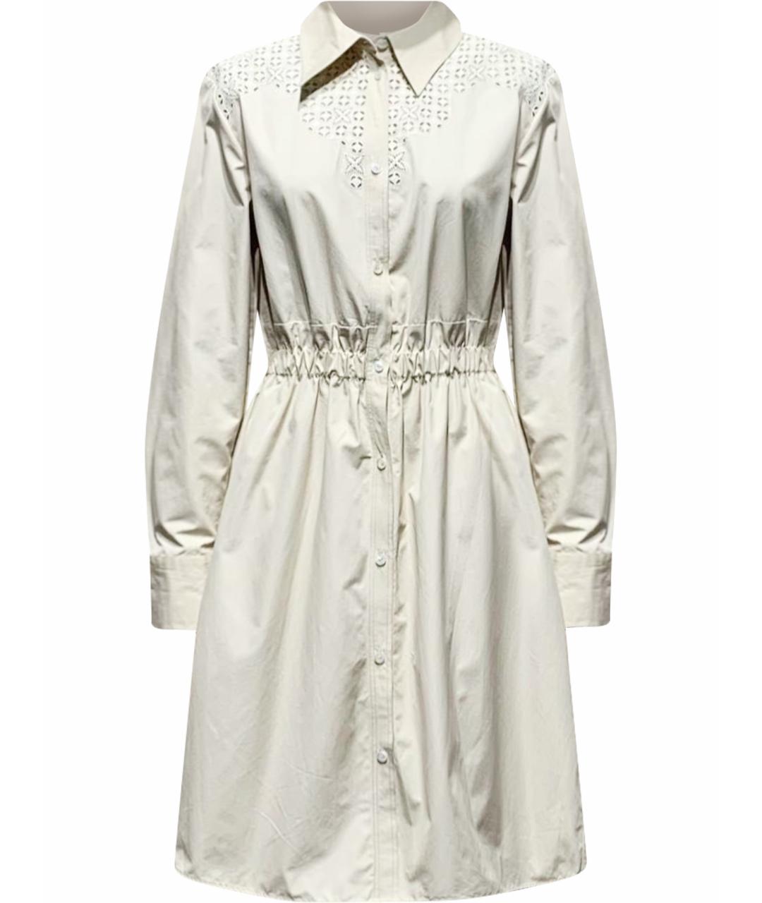 LOUIS VUITTON Бежевое хлопковое повседневное платье, фото 1