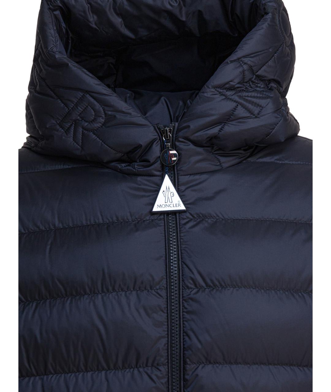 MONCLER Синяя полиамидовая куртка, фото 3