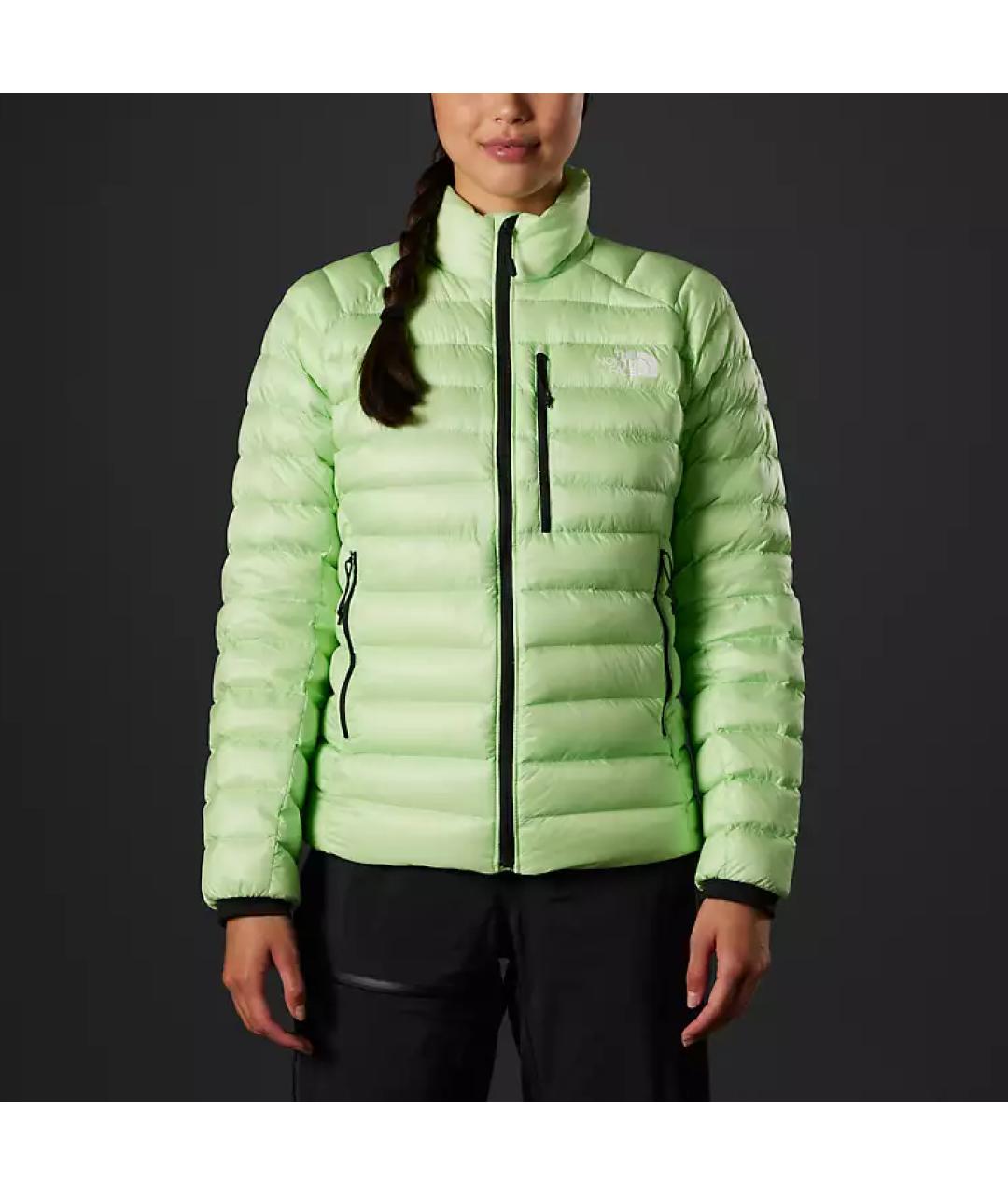 THE NORTH FACE Зеленый пуховик, фото 2