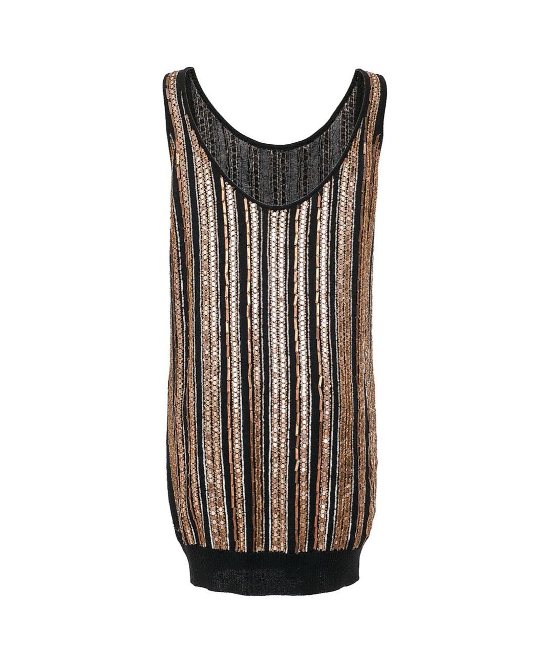 DOLCE&GABBANA Мульти шерстяное коктейльное платье, фото 2