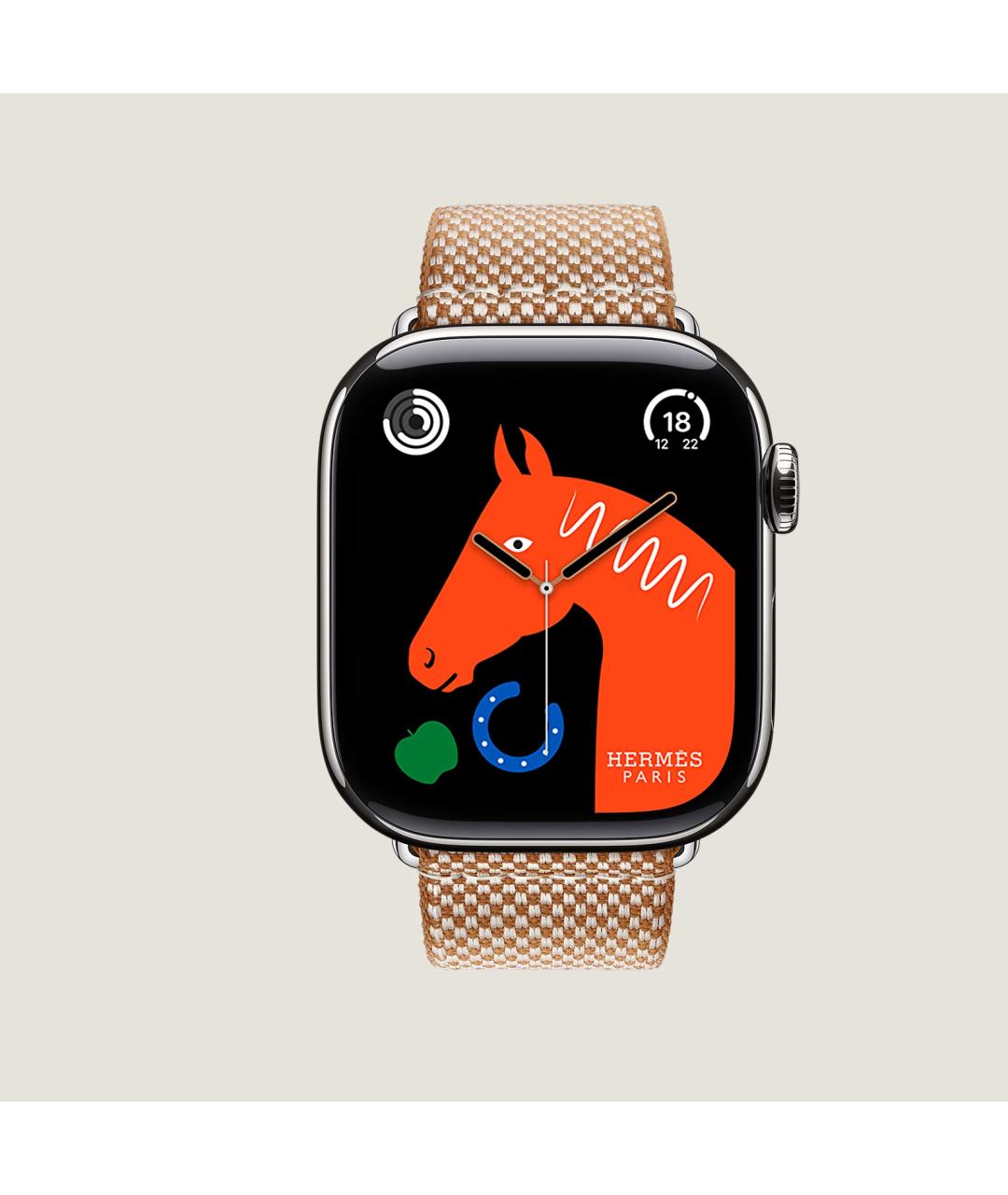 HERMES Серые титановые часы, фото 6