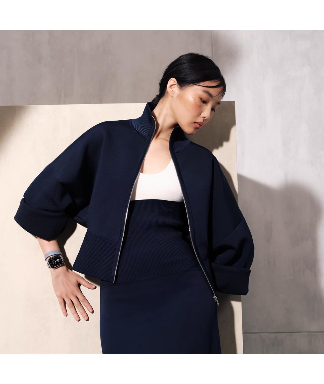 HERMES Серые титановые часы, фото 5