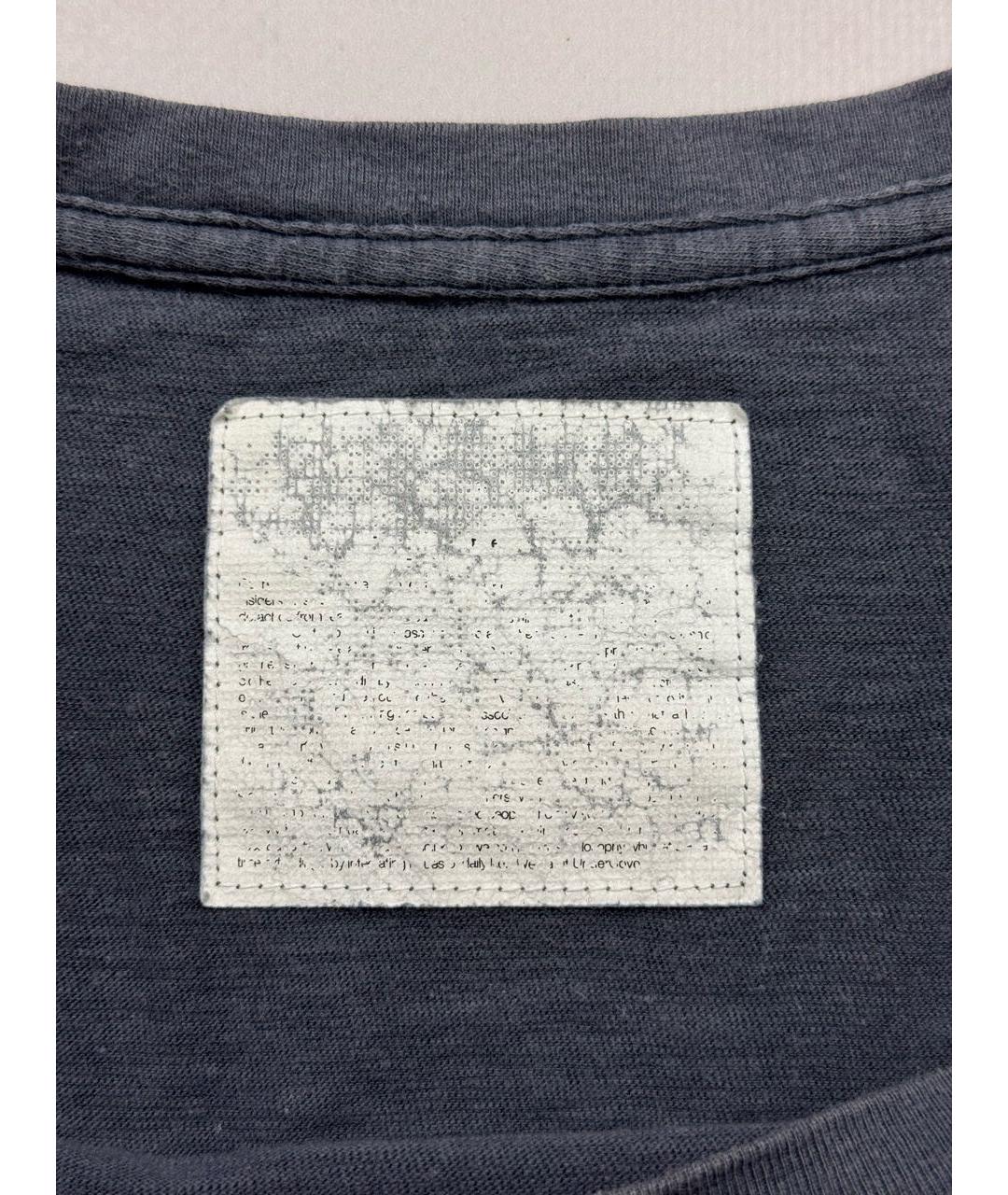 UNDERCOVER Серая хлопковая футболка, фото 6