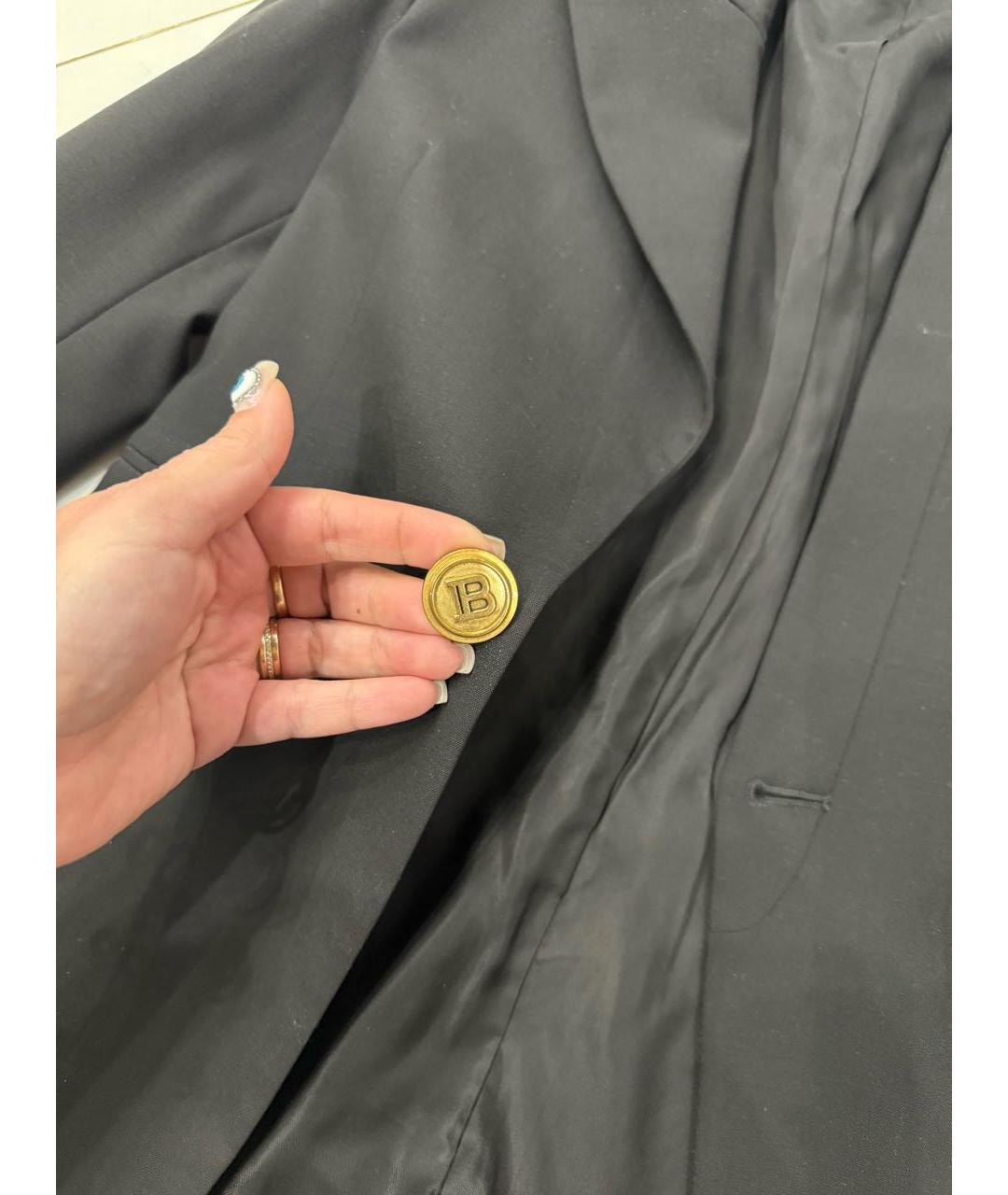 BALMAIN KIDS Черный жакет / жилет, фото 3