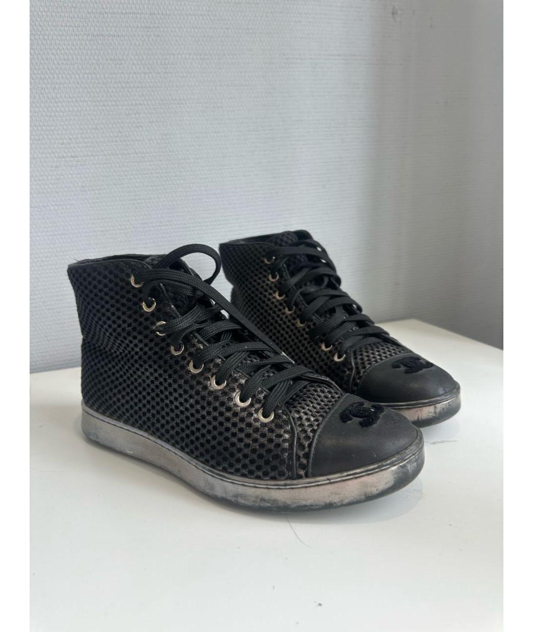 CHANEL Мульти неопреновые ботинки, фото 4