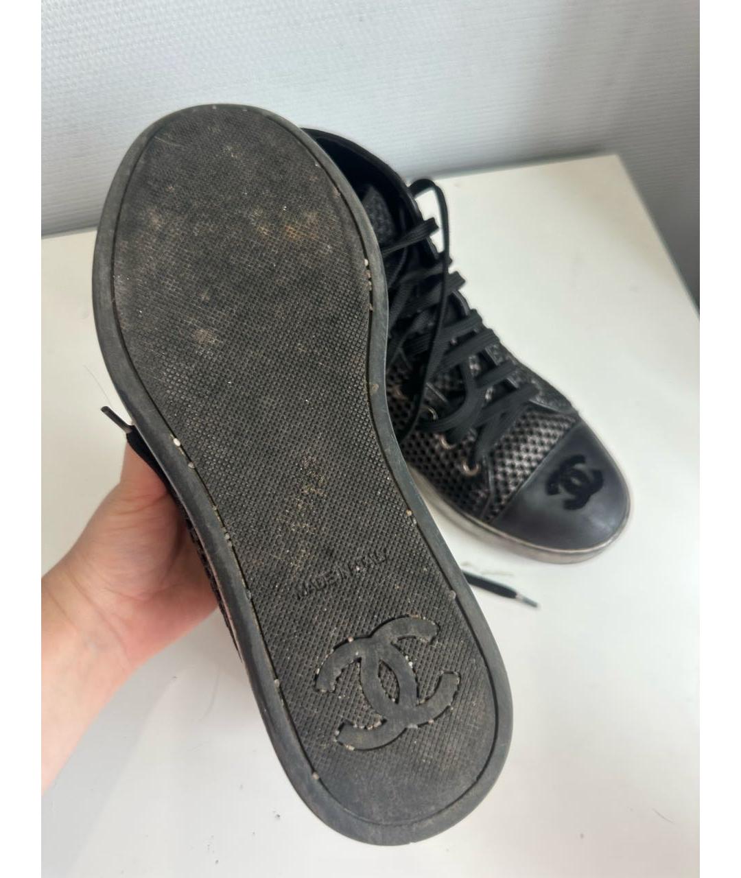 CHANEL Мульти неопреновые ботинки, фото 6