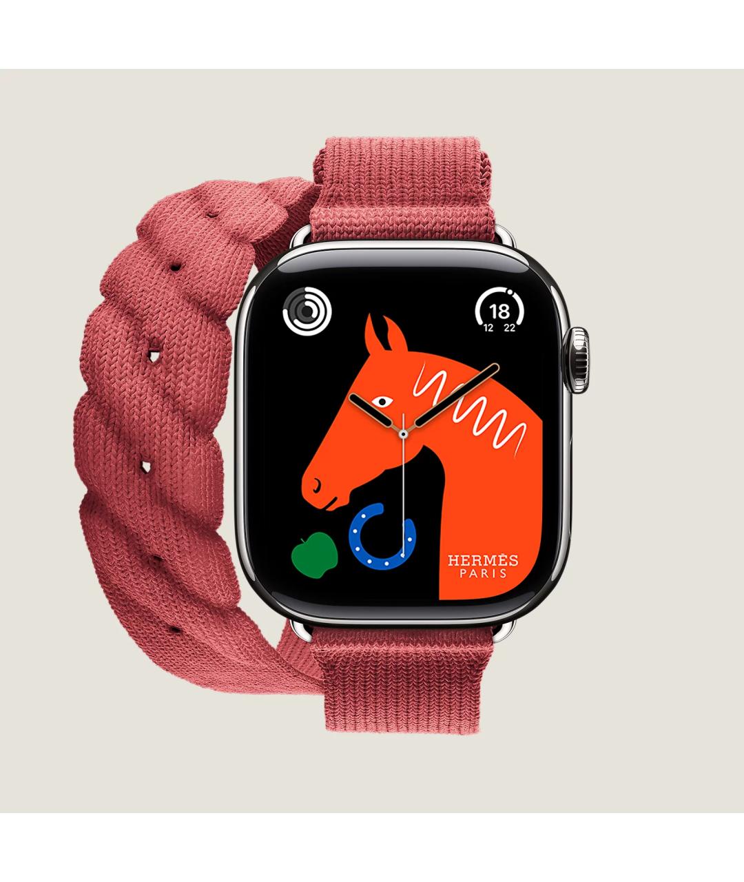 HERMES Серые титановые часы, фото 6