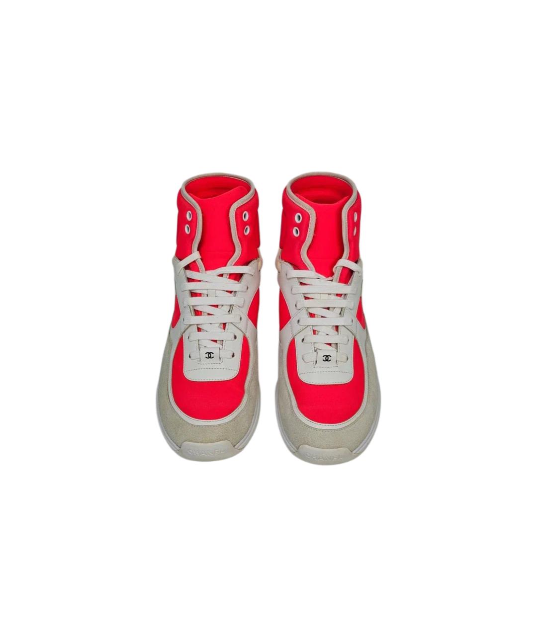 CHANEL Мульти кожаные кроссовки, фото 2