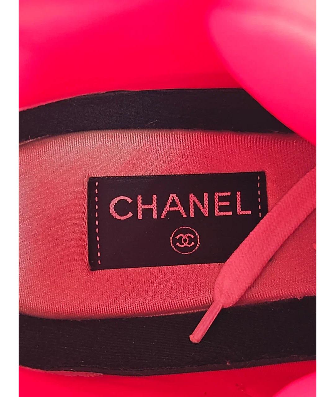 CHANEL Мульти кожаные кроссовки, фото 9