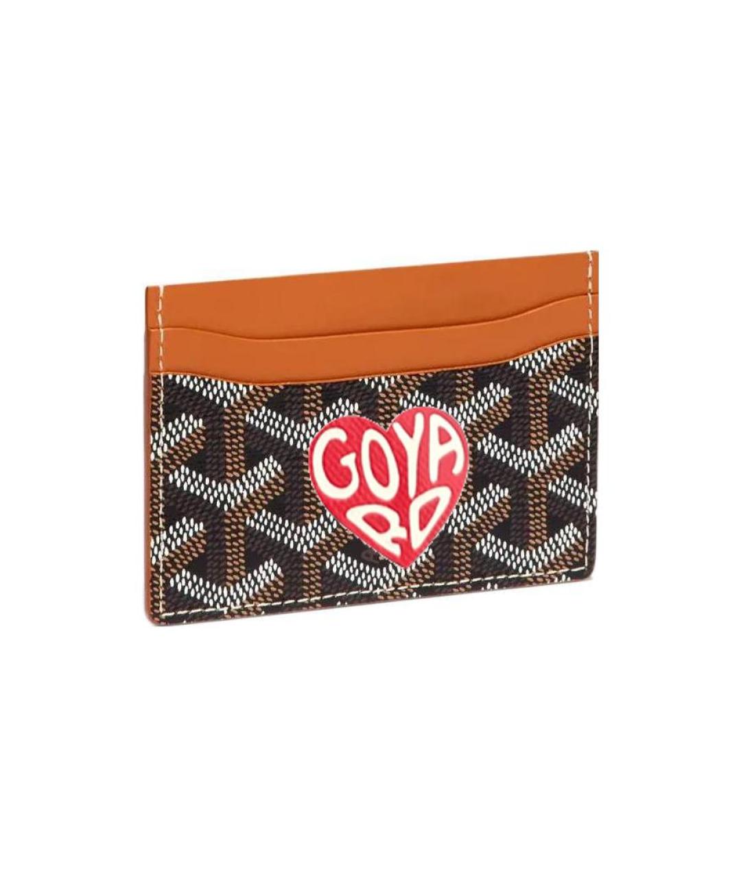 GOYARD Коричневый кардхолдер, фото 1