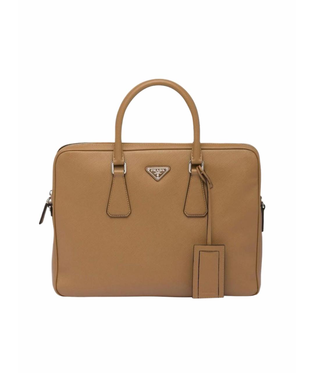 PRADA Кожаная сумка на плечо, фото 1