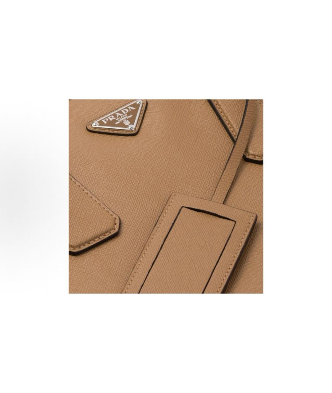 PRADA Кожаная сумка на плечо, фото 4