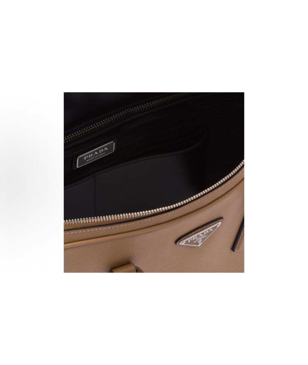 PRADA Кожаная сумка на плечо, фото 5