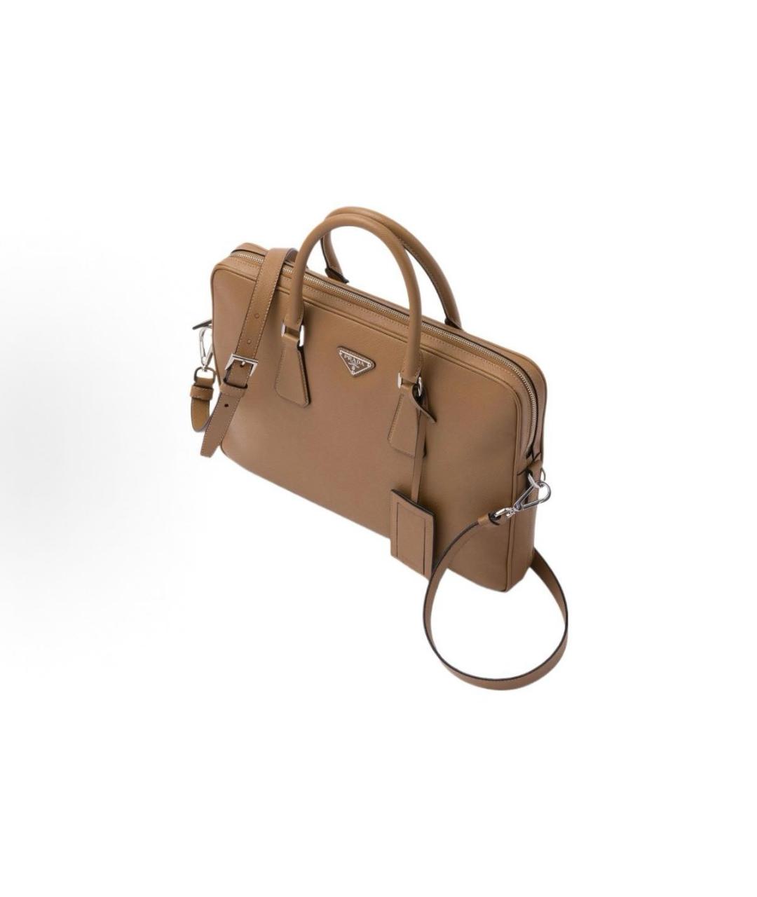 PRADA Кожаная сумка на плечо, фото 3