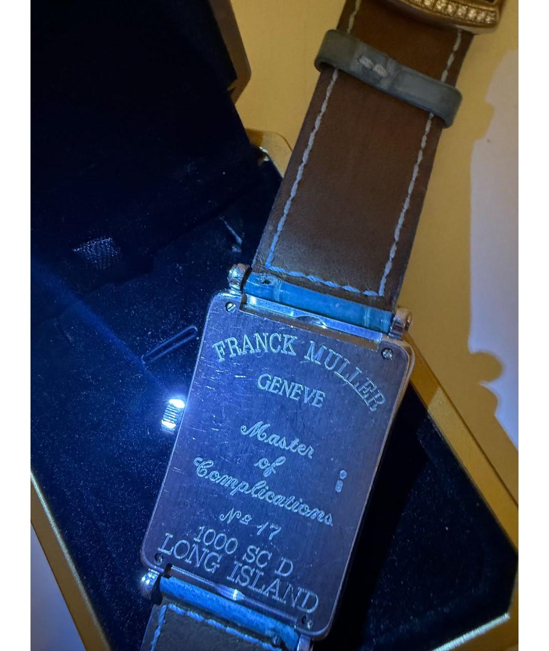 FRANCK MULLER Белые часы из белого золота, фото 3