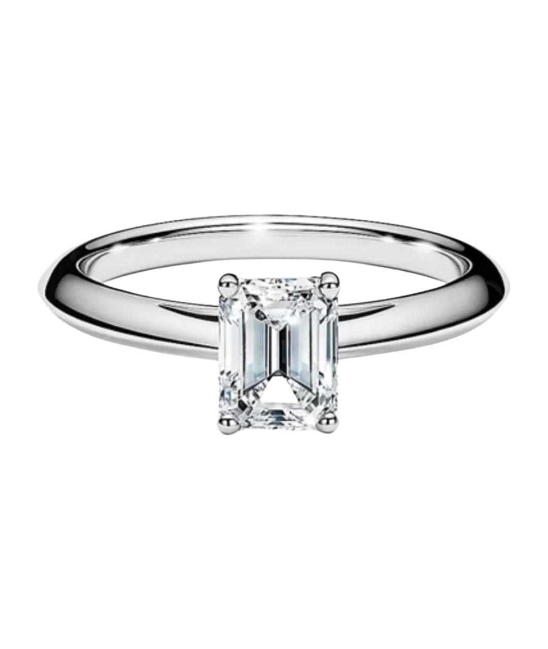 TIFFANY&CO Серебряное платиновое кольцо, фото 1