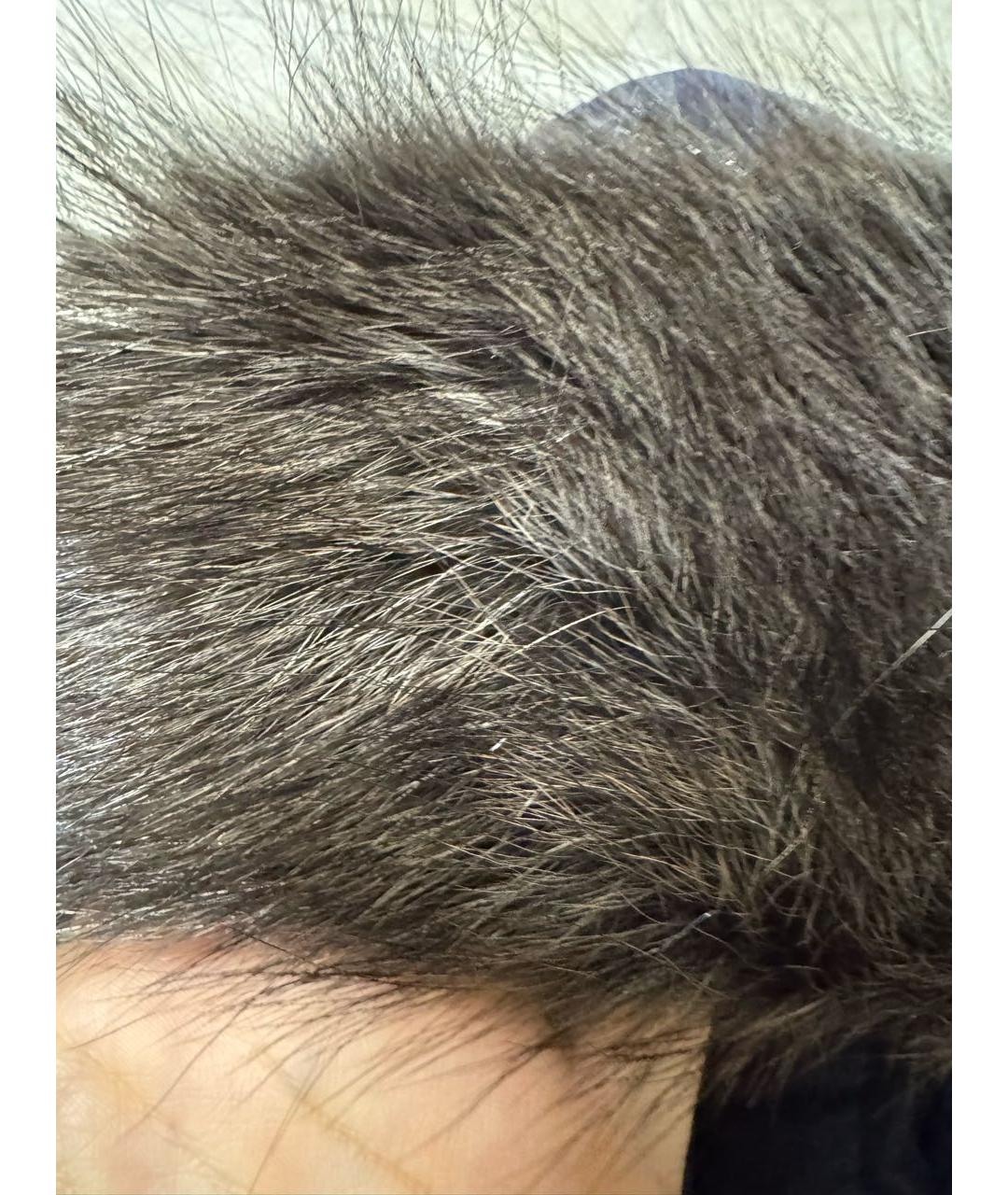 WEEKEND MAX MARA Темно-синий полиамидовый пуховик, фото 4