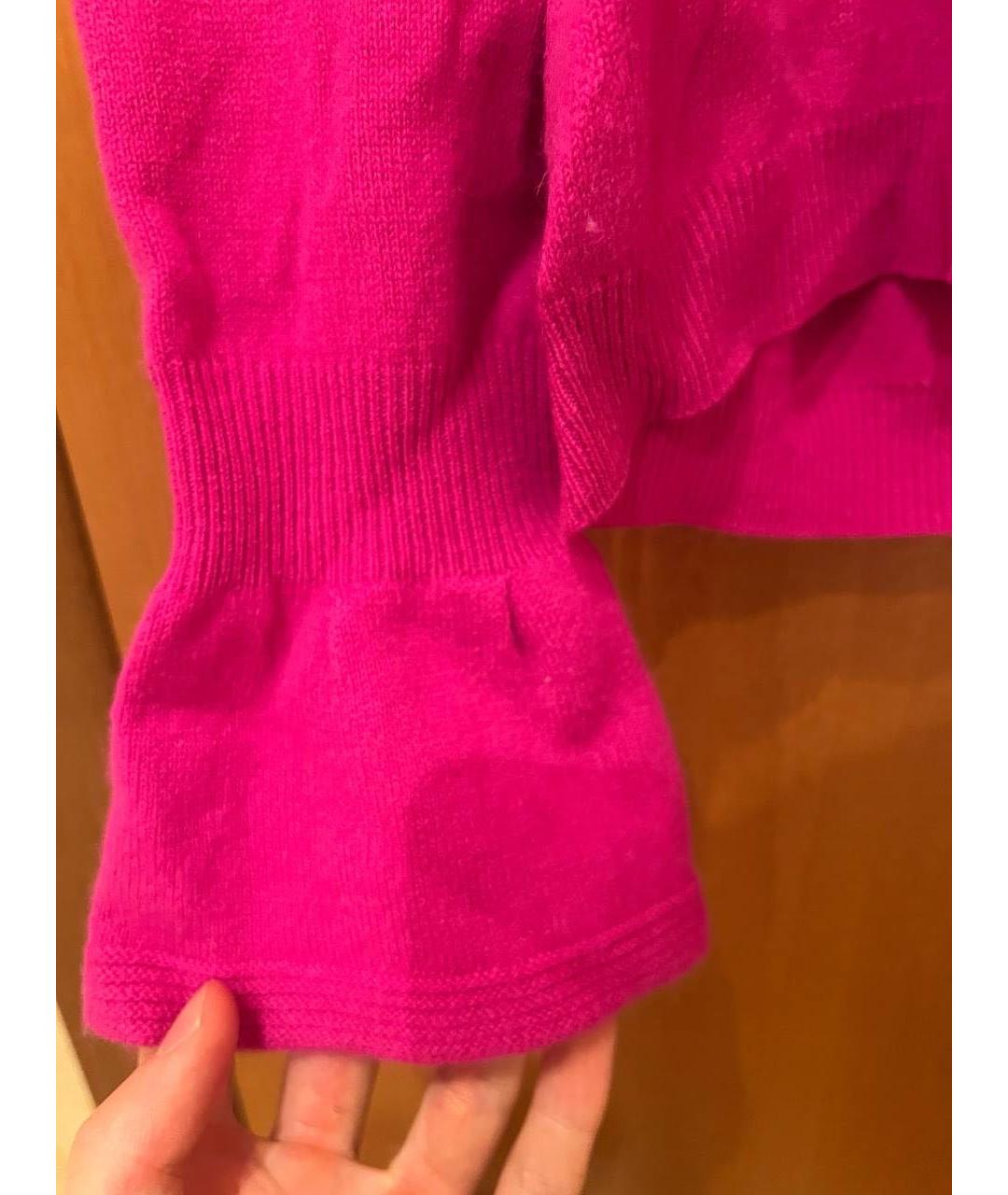 ESCADA Фуксия шерстяной джемпер / свитер, фото 2