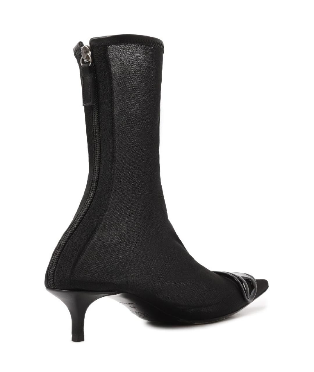 DIESEL Черные ботильоны, фото 3