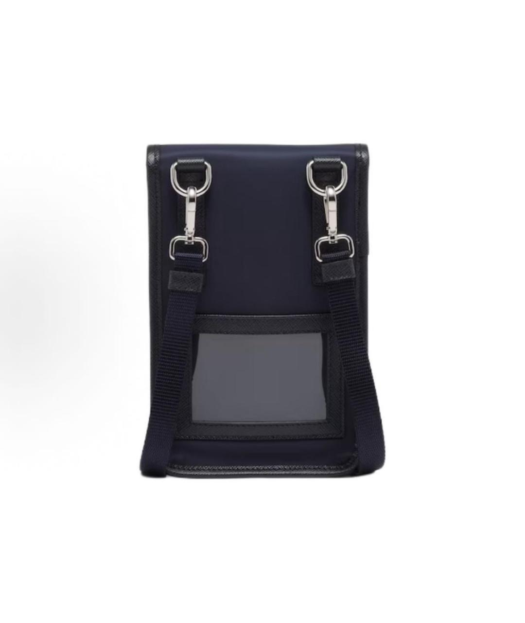 PRADA Темно-синяя сумка на плечо, фото 3