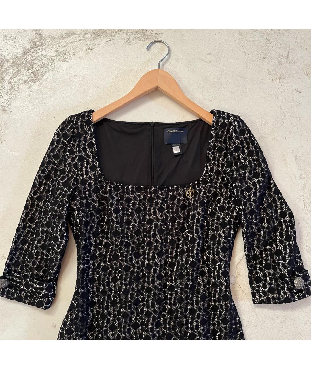 ROBERTO CAVALLI Синее полиамидовое вечернее платье, фото 2