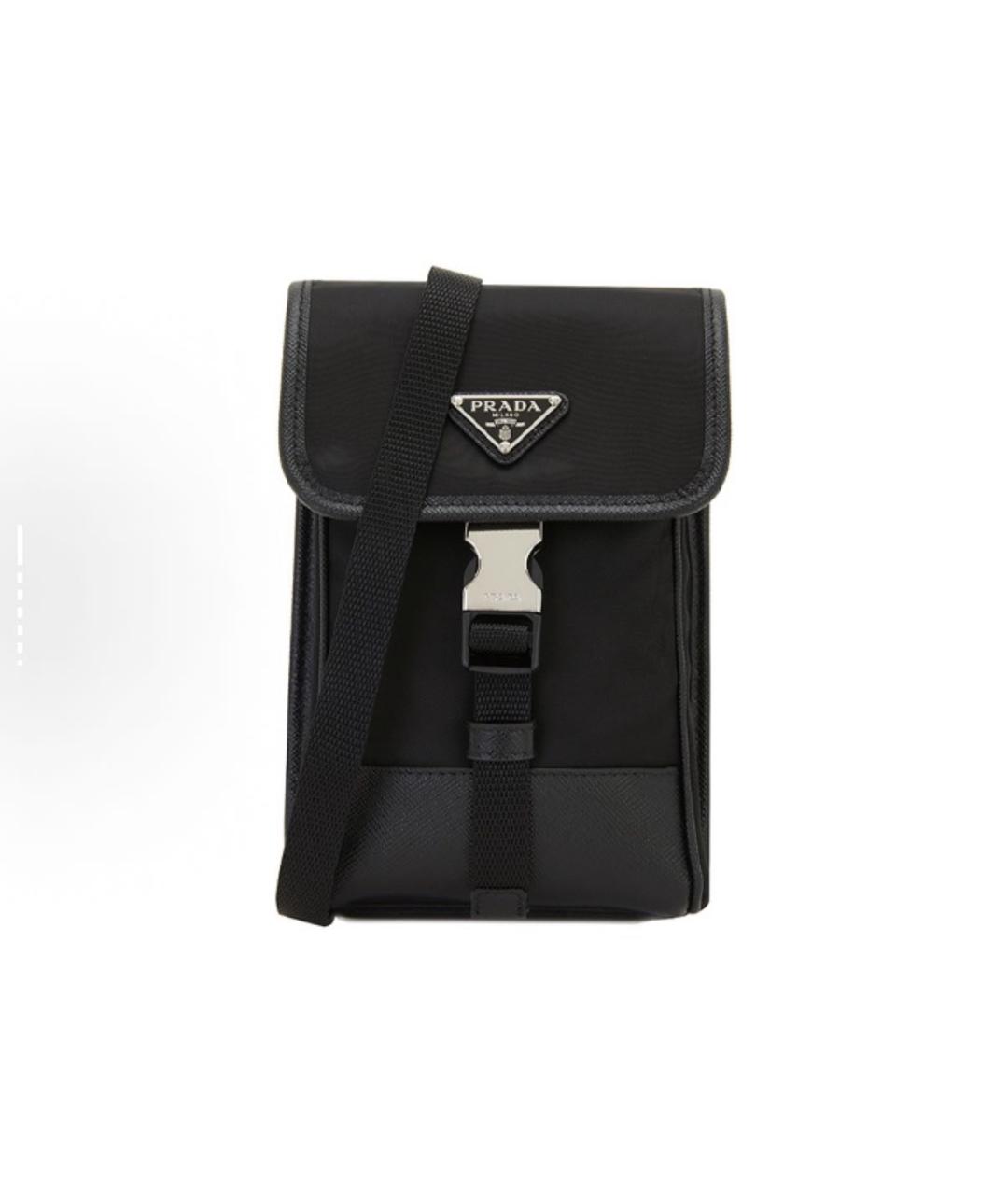 PRADA Черная сумка на плечо, фото 1