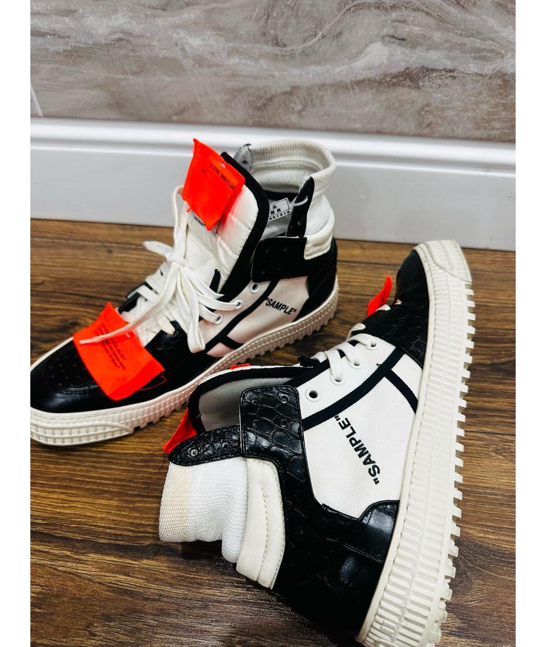 OFF-WHITE Мульти высокие кроссовки / кеды, фото 4