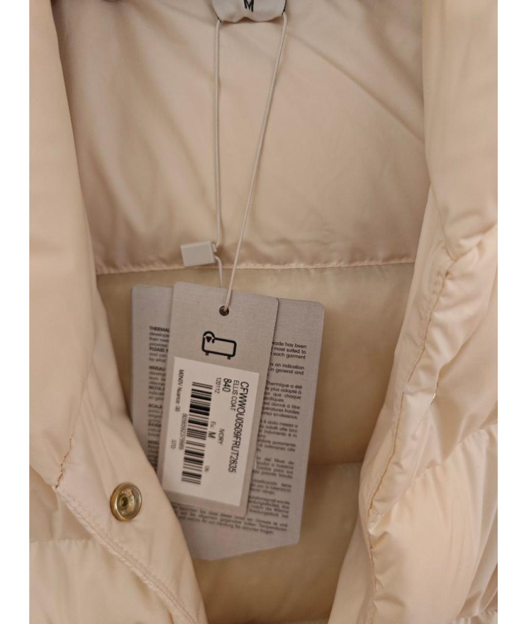 WOOLRICH Бежевый пуховик, фото 3