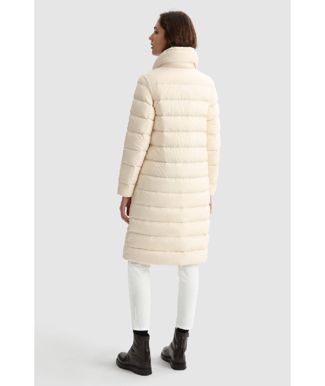 WOOLRICH Бежевый пуховик, фото 2