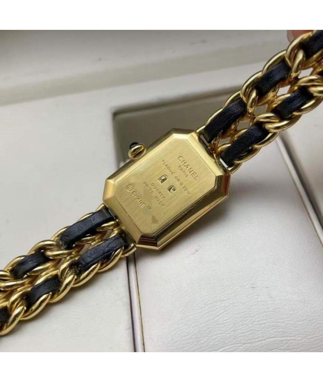 CHANEL Золотые часы, фото 4