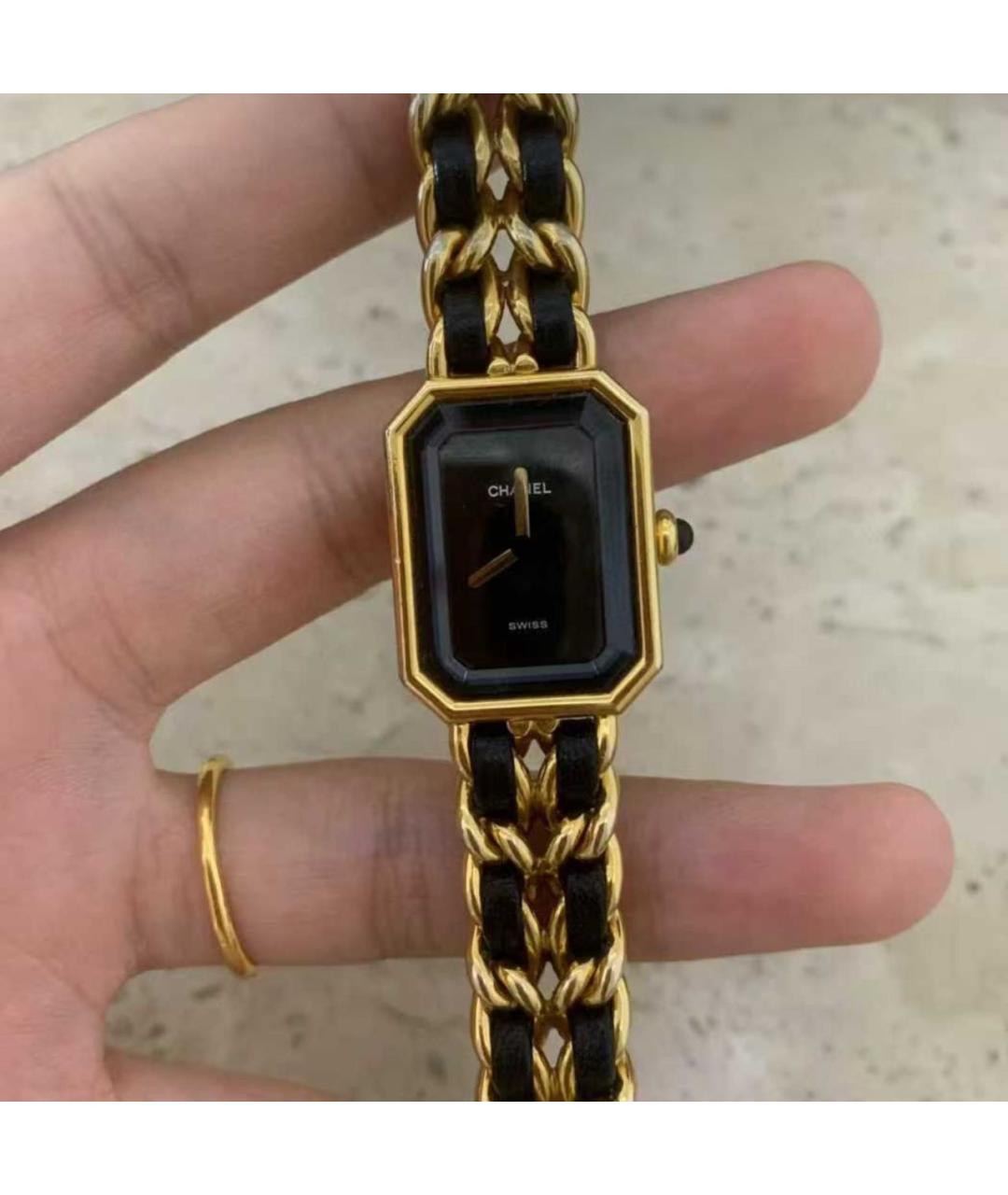 CHANEL Золотые часы, фото 2