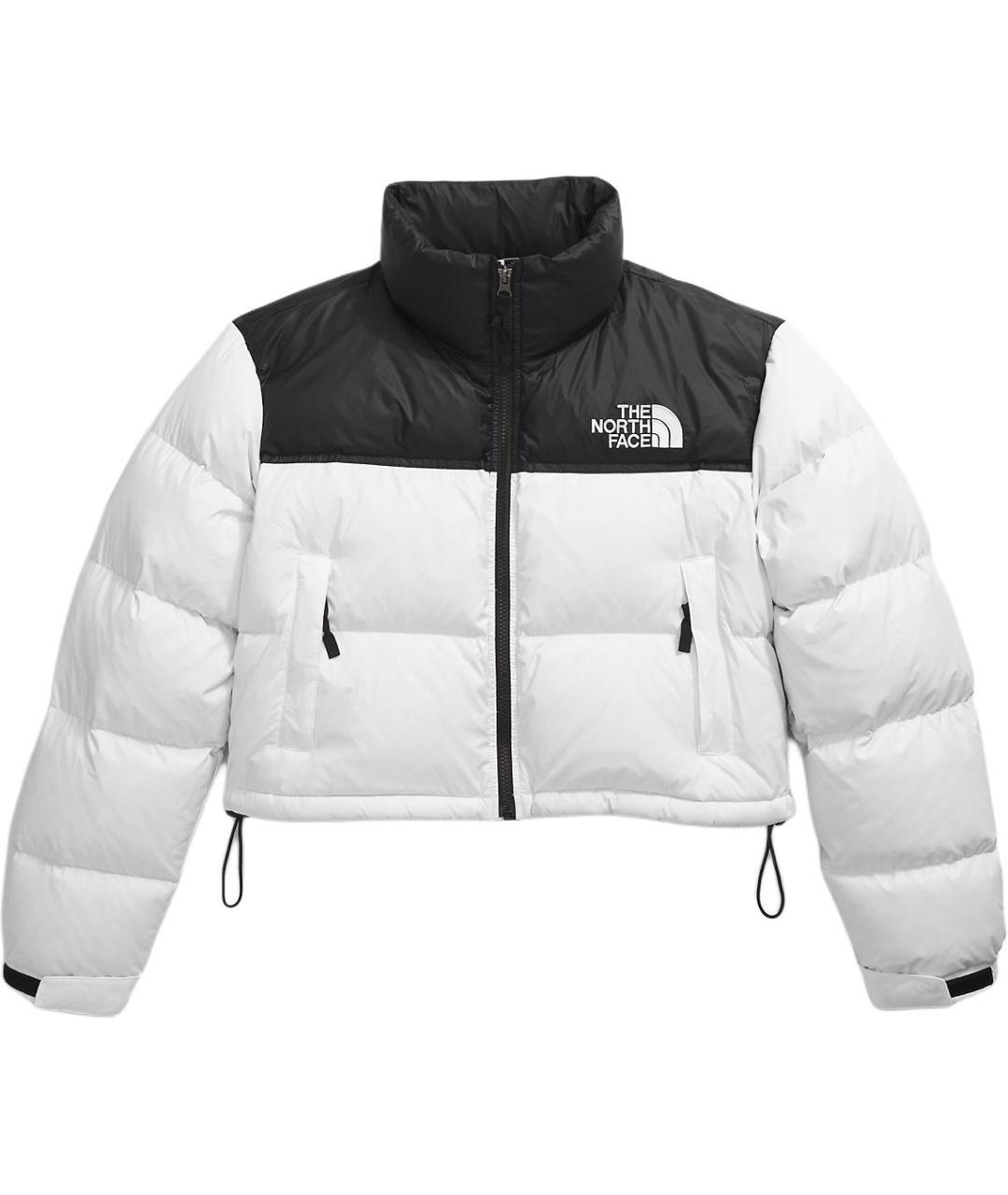 THE NORTH FACE Белый полиамидовый пуховик, фото 1