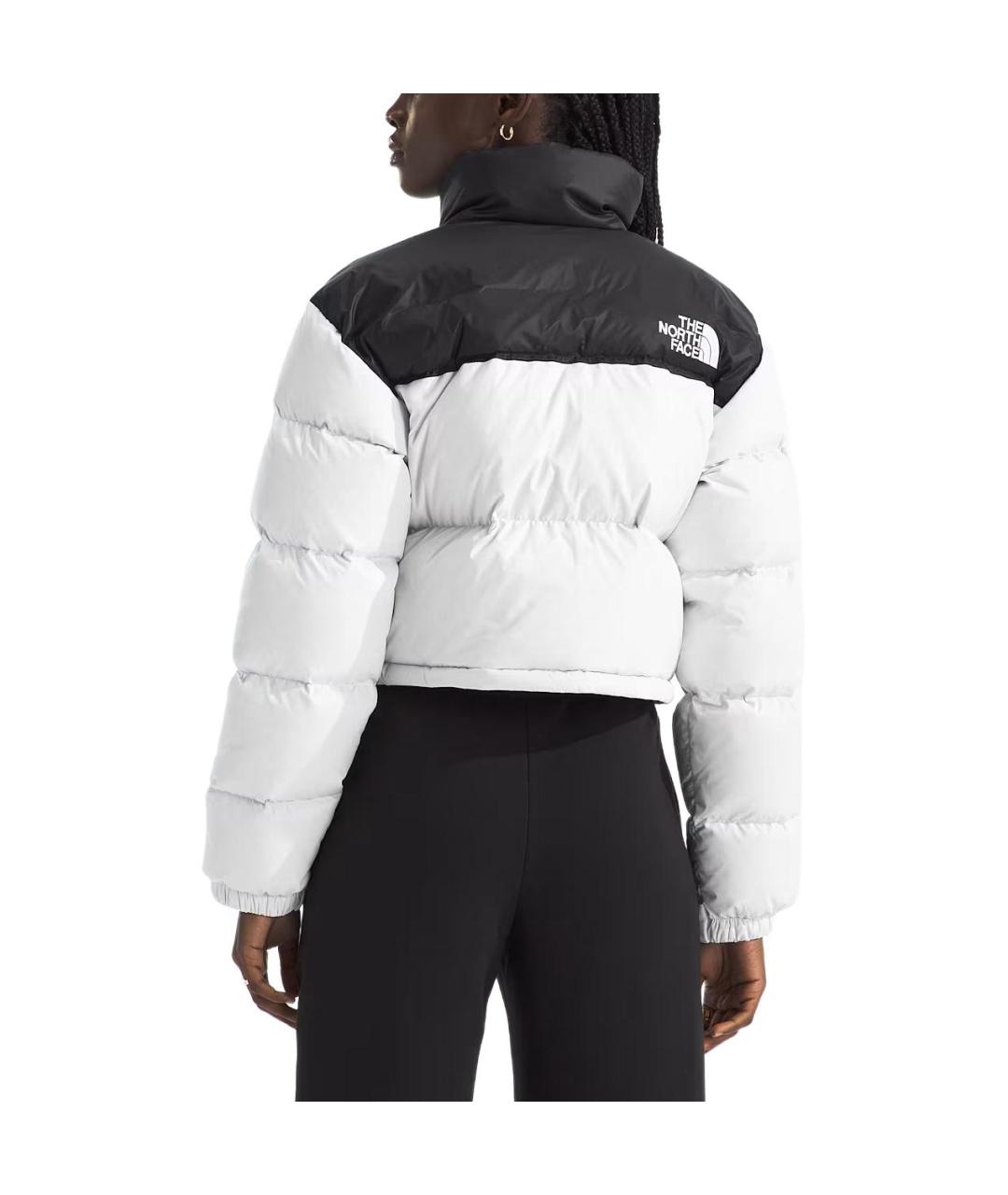 THE NORTH FACE Белый полиамидовый пуховик, фото 5