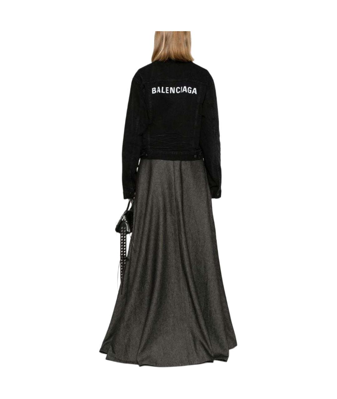 BALENCIAGA Черная куртка, фото 3