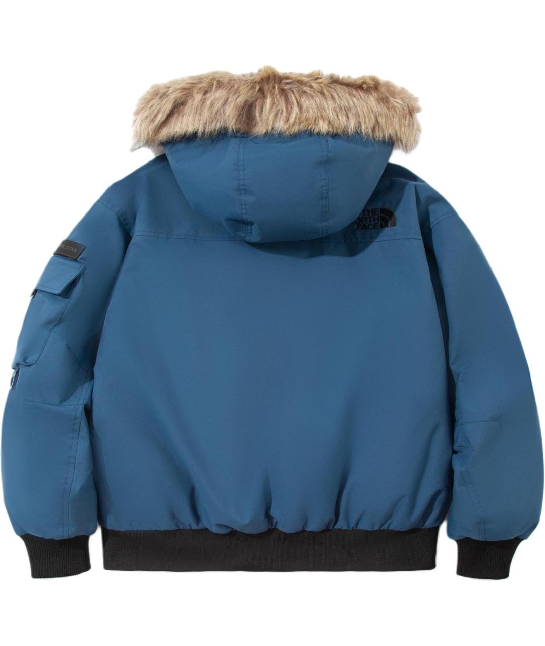 THE NORTH FACE Синий пуховик, фото 2